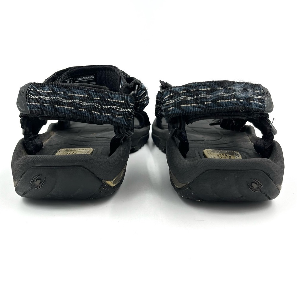 Teva Terra Fi 5 Black Blue Water Sport Hiking Trail Sandals 4134 Size 11 - Picture 6 of 10